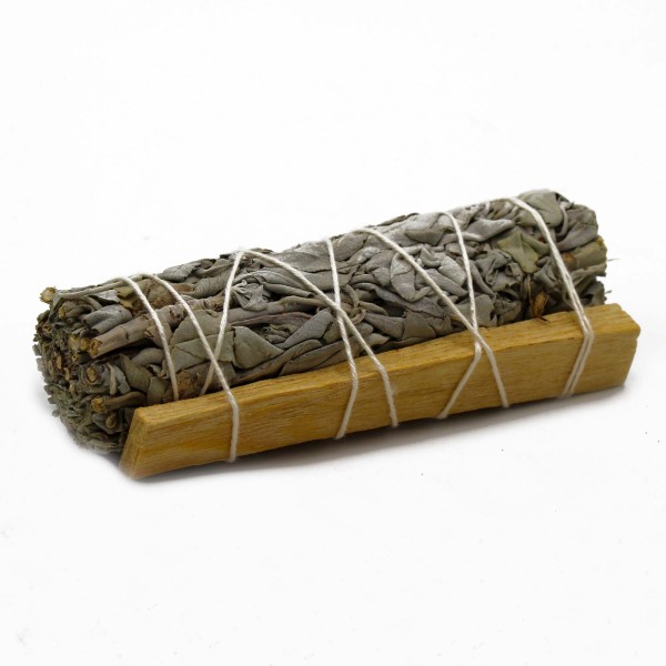 Biela šalvia a Palo Santo