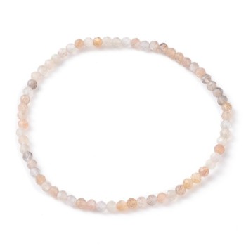 Faceted moonstone bracelet 3mm [product.brand] 1 - Rosmarinus (koreni-krumlov.cz / platce DPH) 