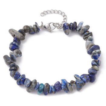 Kettenarmband aus geschlagenem Lapislazuli [product.brand] 1 - Rosmarinus (koreni-krumlov.cz / platce DPH) 