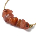 Shamballa bracelet with natural carnelian stones [product.brand] 2 - Rosmarinus (rosmarinus.eu) 