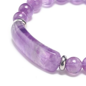 Armband aus natürlichem Amethyst mit rechteckigem Element [product.brand] 3 - Rosmarinus (koreni-krumlov.cz / platce DPH) 