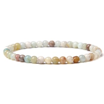 Natural Amazonite Bracelet 4mm [product.brand] 1 - Rosmarinus (koreni-krumlov.cz / platce DPH) 