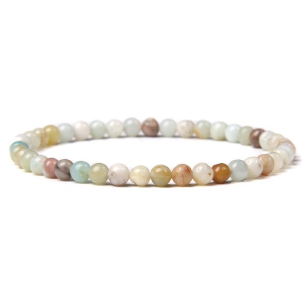 Natural Amazonite Bracelet 4mm [product.brand] 1 - Rosmarinus (koreni-krumlov.cz / platce DPH) 